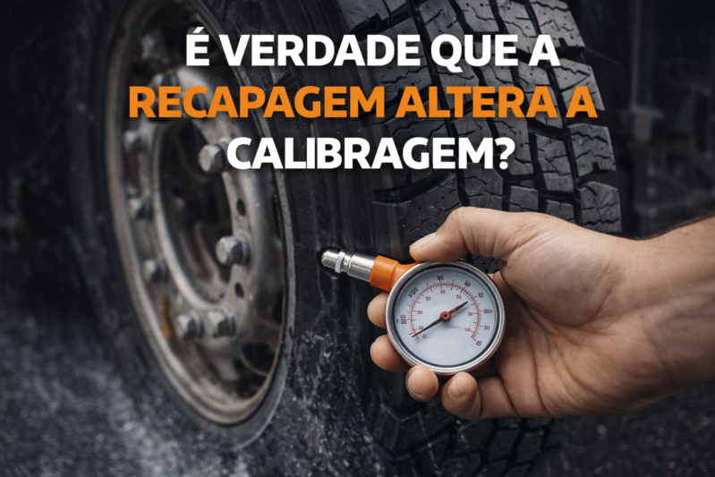 É verdade que a recapagem altera a calibragem