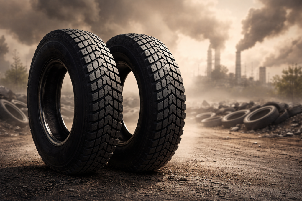 Recapagem polui menos que pneu novo