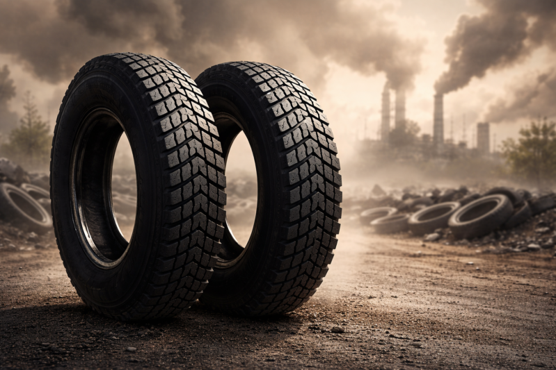 Recapagem polui menos que pneu novo