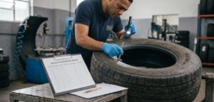 Checklist de inspeção da carcaça antes da recapagem